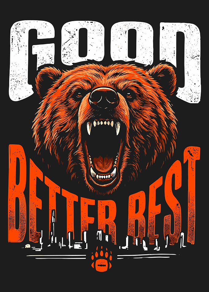 Good Better Best Bear Illustration