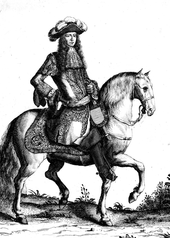 William III of England Engraving