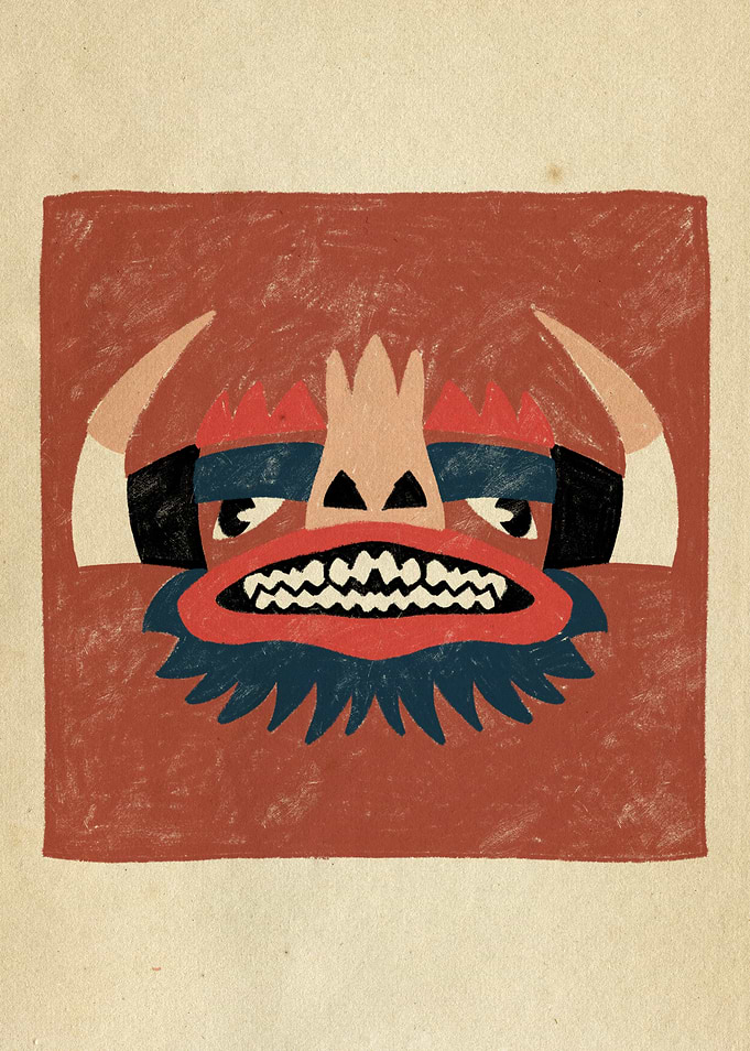 Dancing Diablitos - Monster Faces