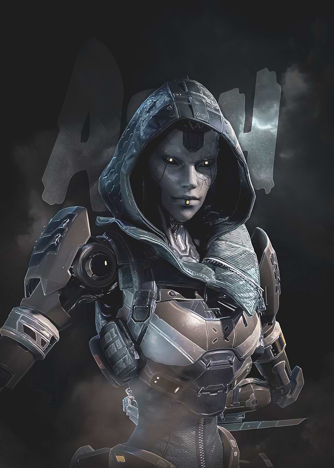 Apex Legends Ash Character Portrait