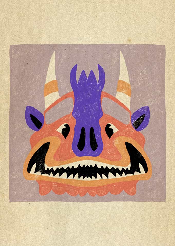 Dancing Diablitos - Monster Faces