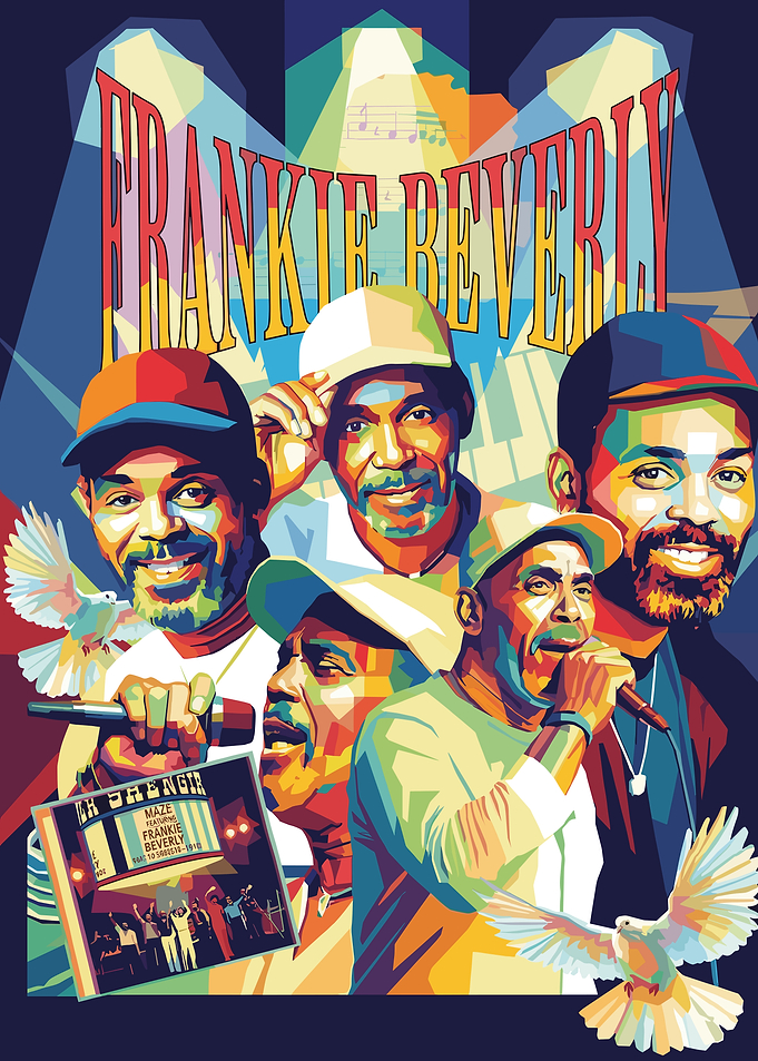Frankie Beverly and Maze Art