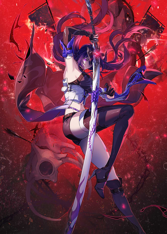 Girl with Sword