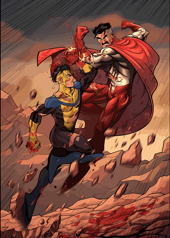 Invincible: Father vs Son Battle