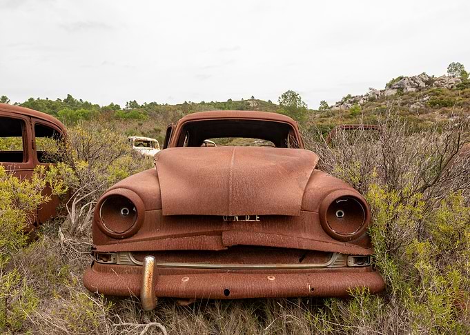 Rusty Car Graveyard