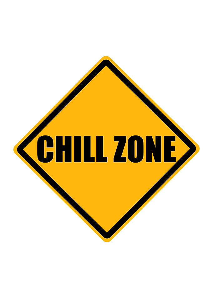 Chill Zone Sign