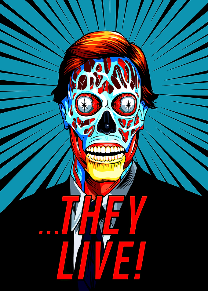 They Live Movie Poster Art