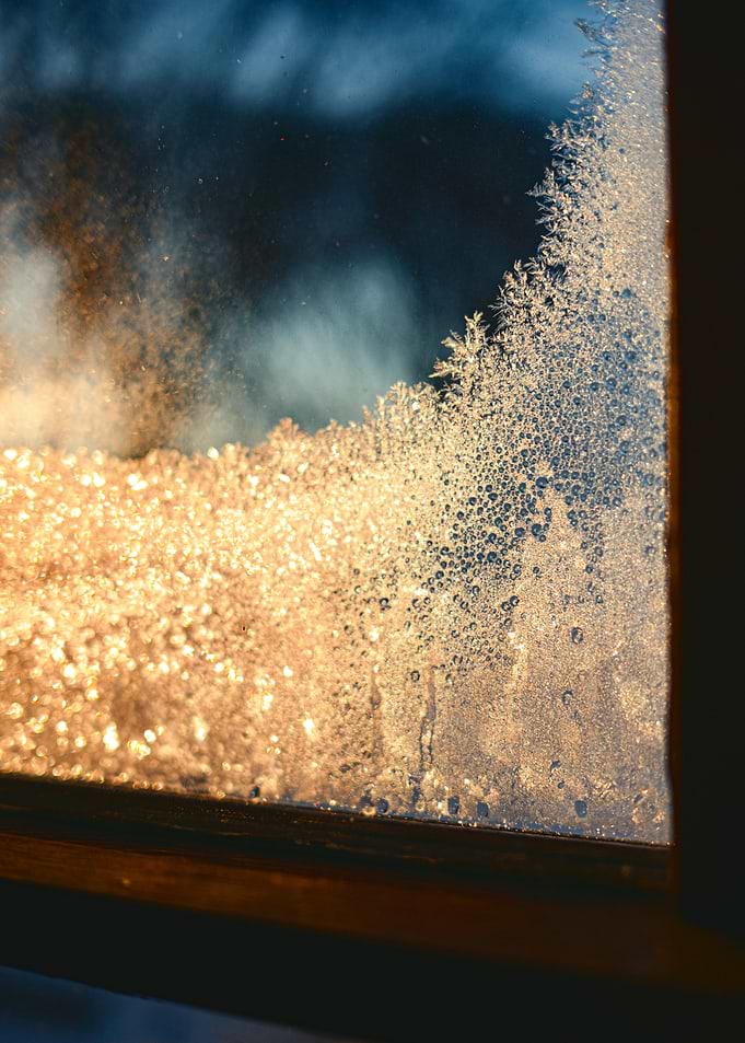 Frosty Window Pane
