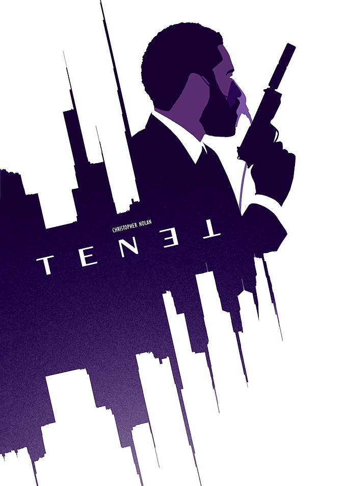Tenet Movie Poster Minimalist Design