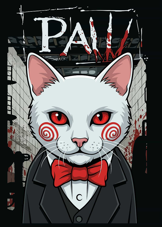 Paw Parody with Cat