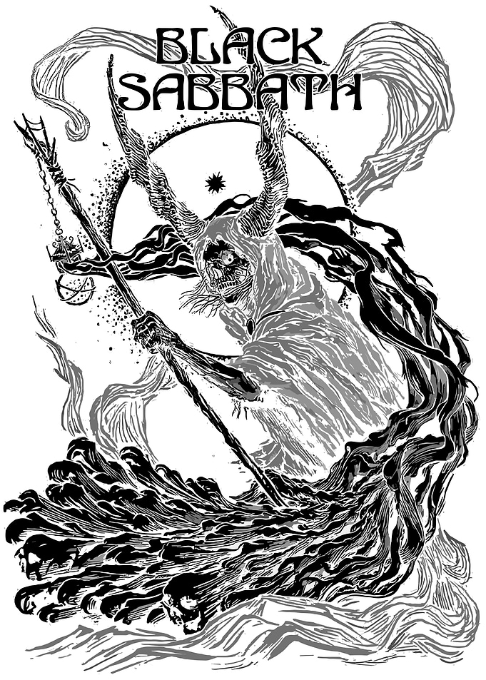 Black Sabbath Grim Reaper Artwork