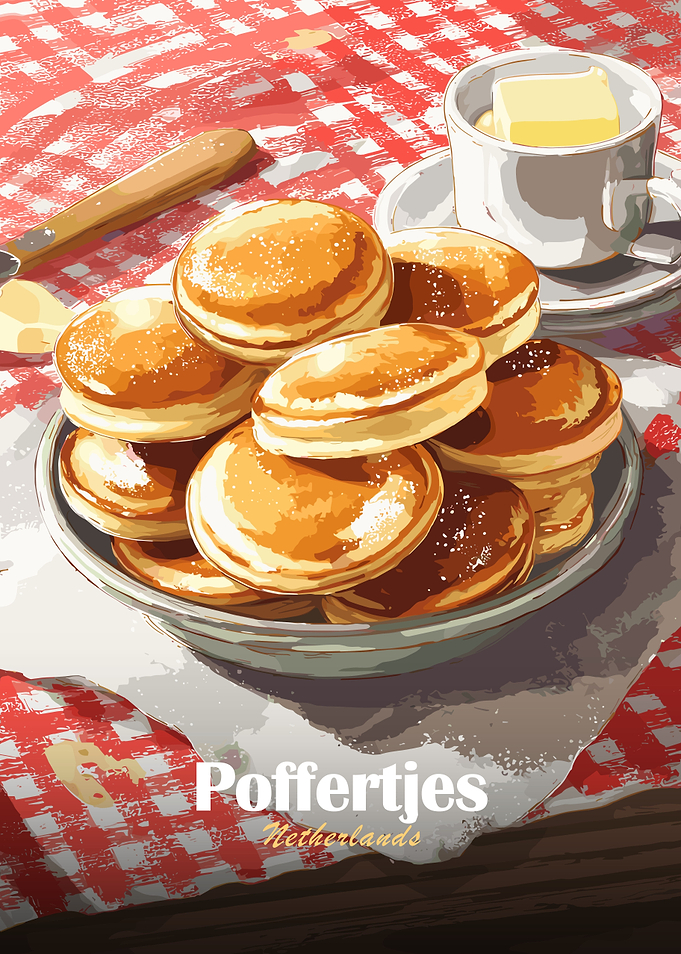 Poffertjes Netherlands Still Life