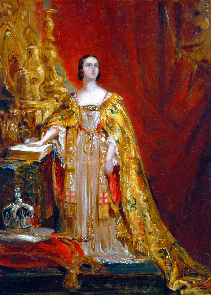 Queen Victoria Painting