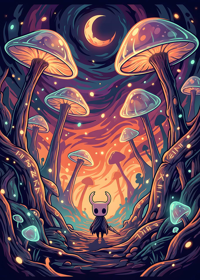 Hollow Knight Mushroom Forest