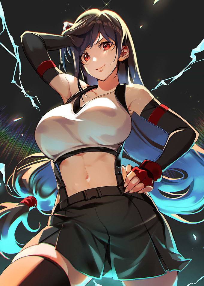 Tifa Lockhart with Buster Sword