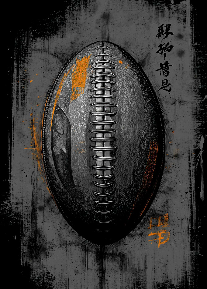 Ukiyo Minimalism American Football