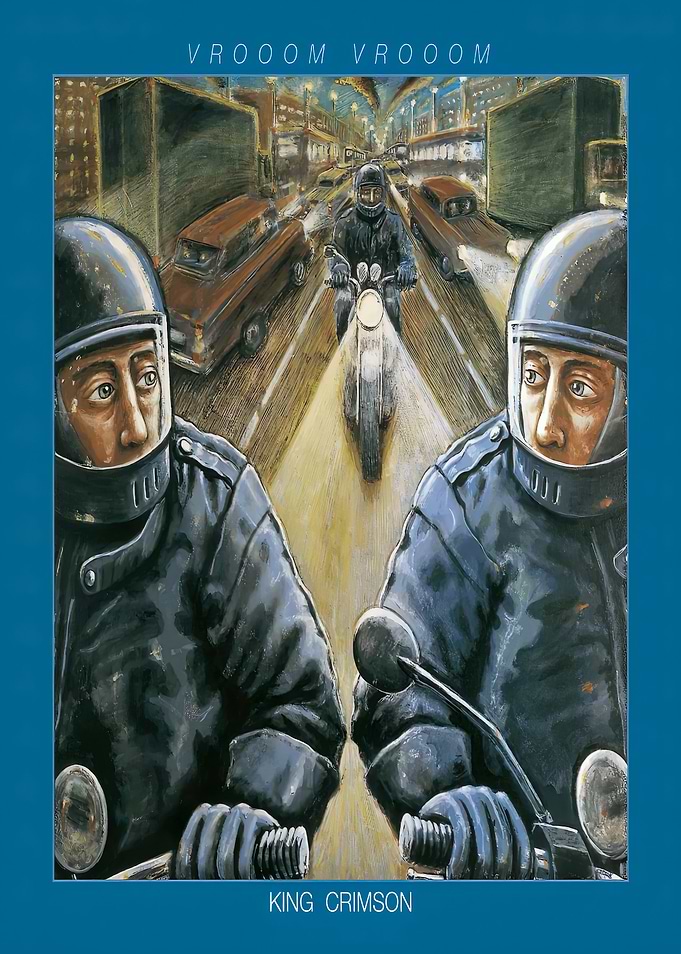 VROOM VROOM King Crimson Album Art