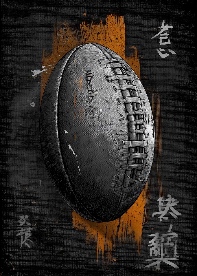 Ukiyo Minimalism American Football