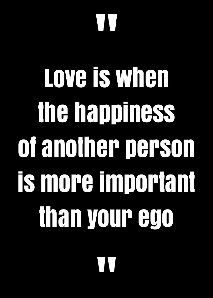 Love and Happiness Quote