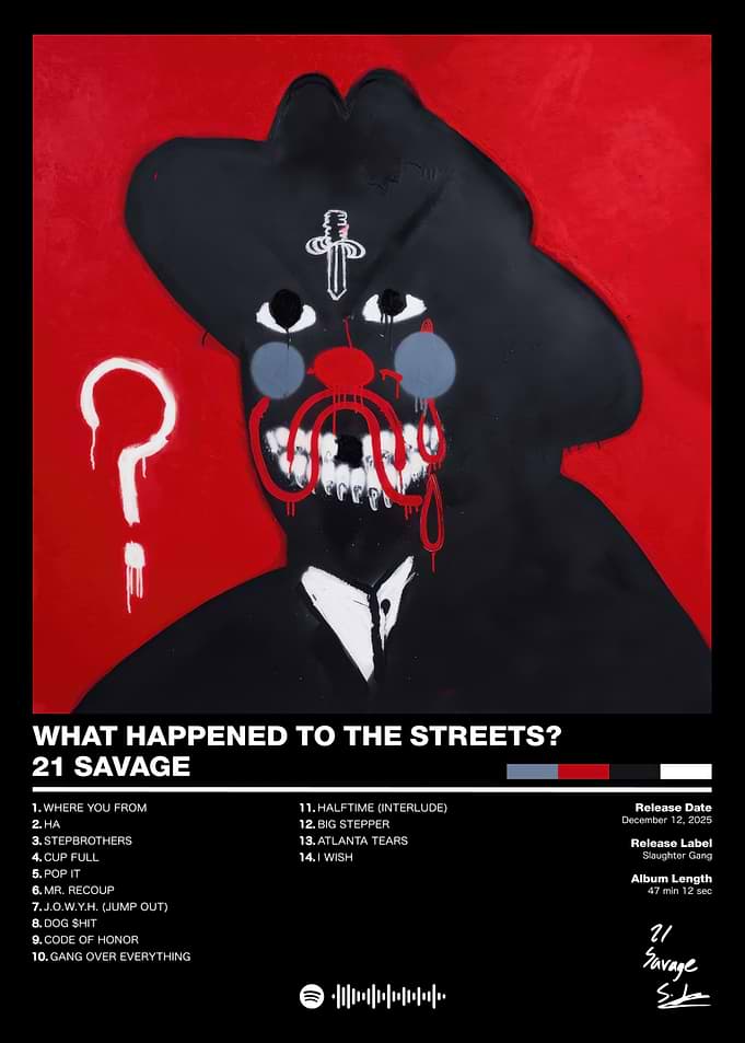 21 Savage - WHAT HAPPENED TO THE STREETS?