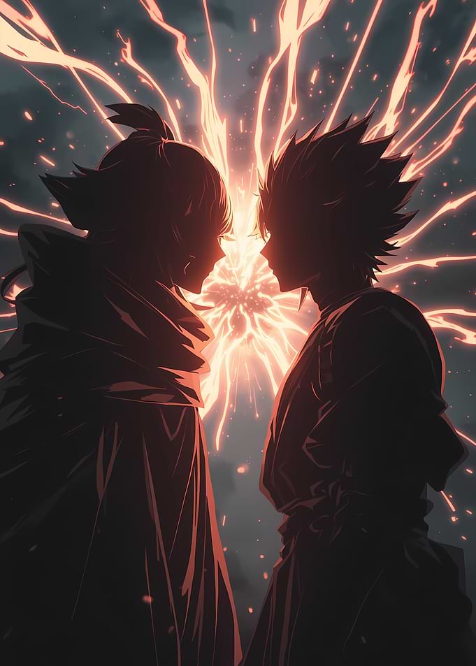 Anime Duel with Energy Burst