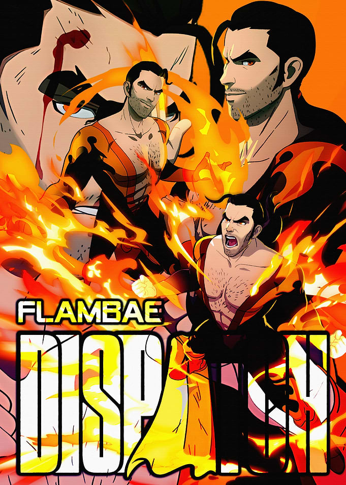 Flambae Dispatch Comic Book Cover
