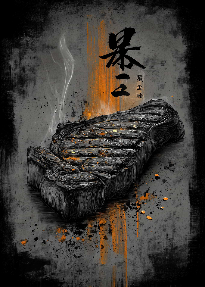 Ukiyo Minimalism Grilled Steak