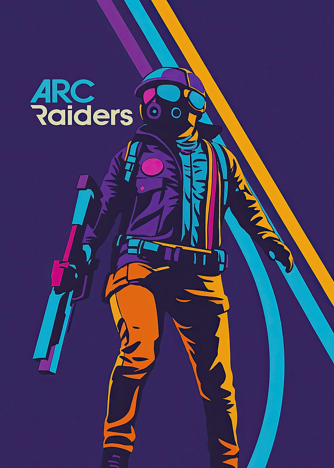 Arc Raiders Game Character Illustration