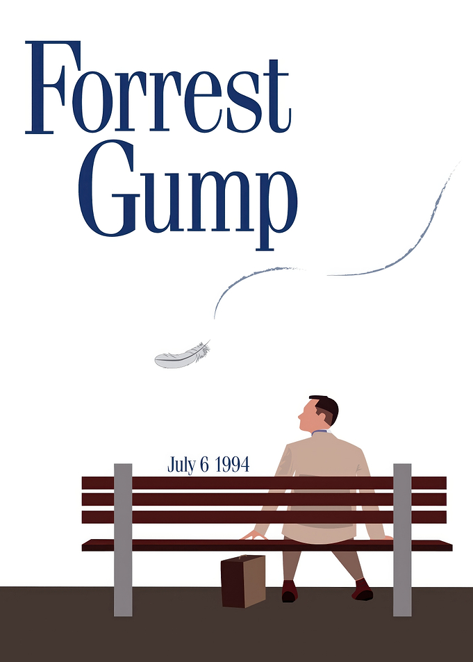 Forrest Gump Minimalist Movie