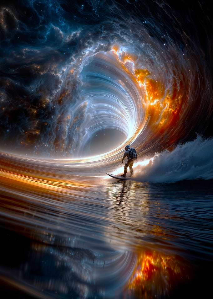 Cosmic Surfer