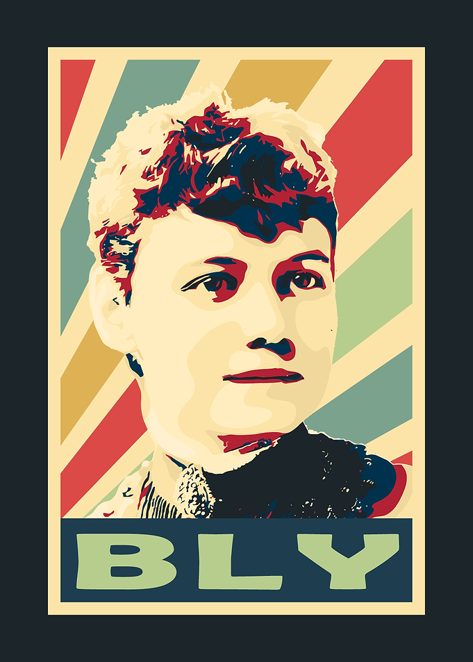 Nellie Bly. Iconic American Woman.