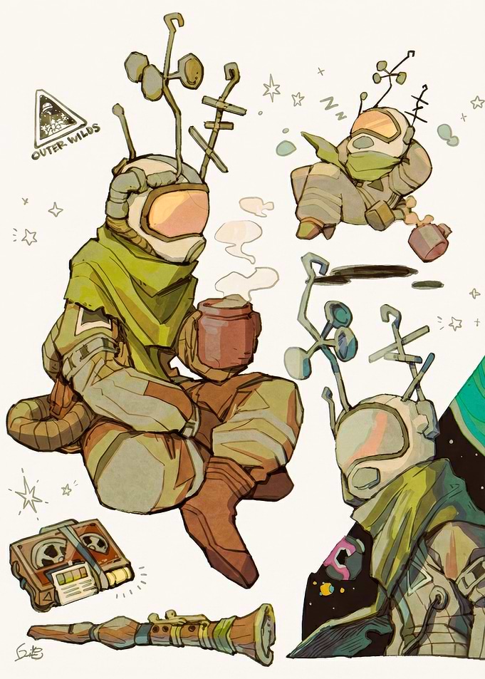 Outer Wilds Character Sketch