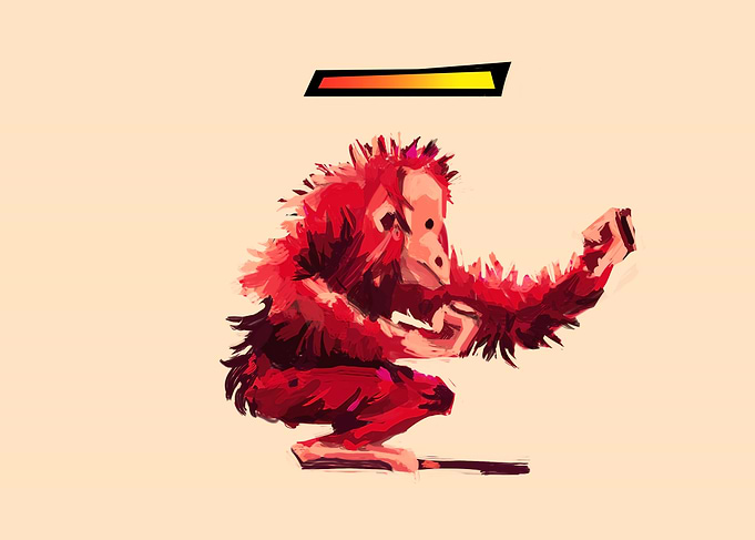 Orangutan Fighter