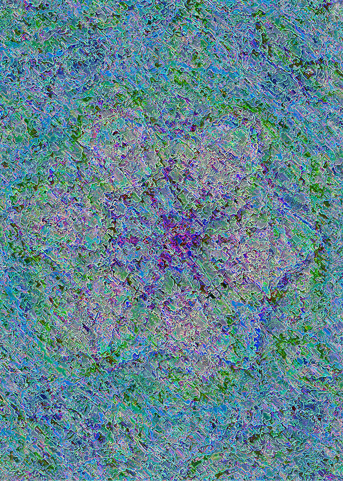 Abstract Textured Background with Blue and Green