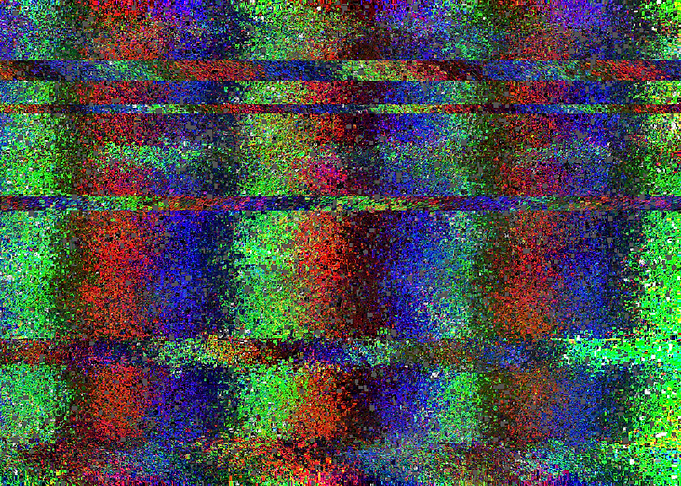 Abstract Glitch Art