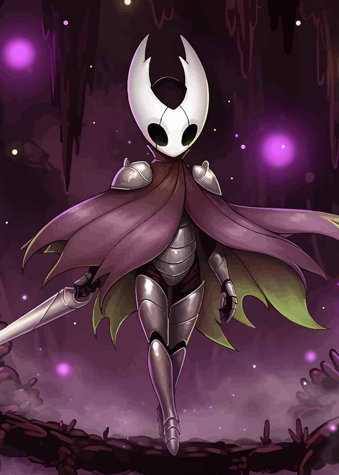 Hornet from Hollow Knight illustration