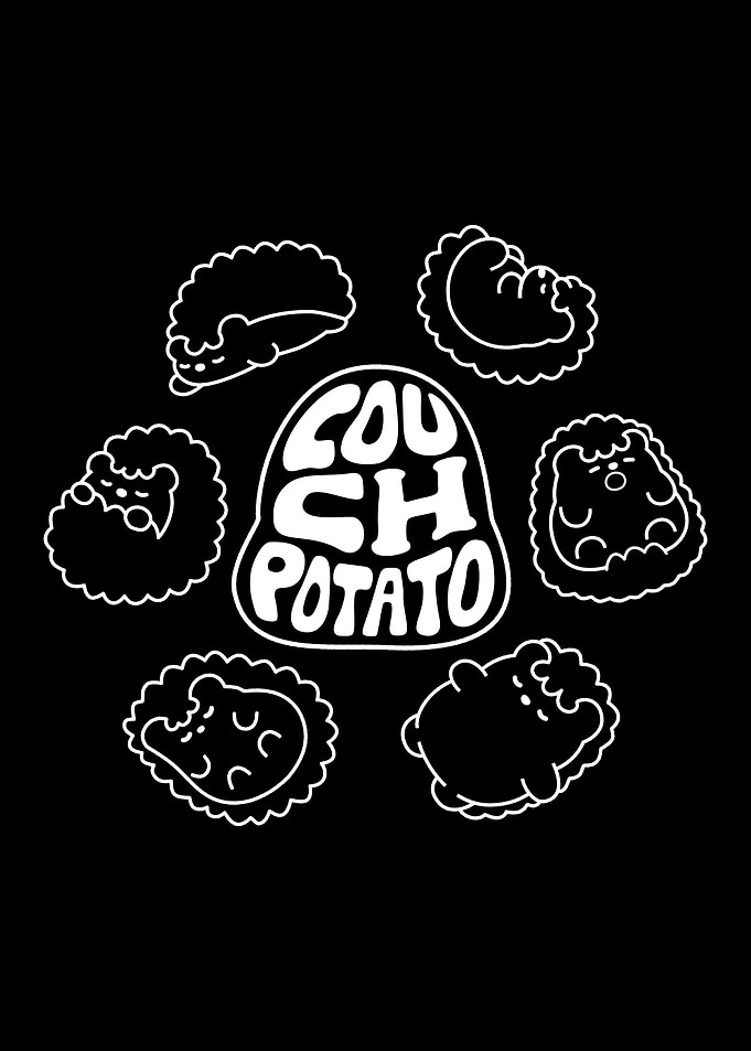Couch Potato Cartoon
