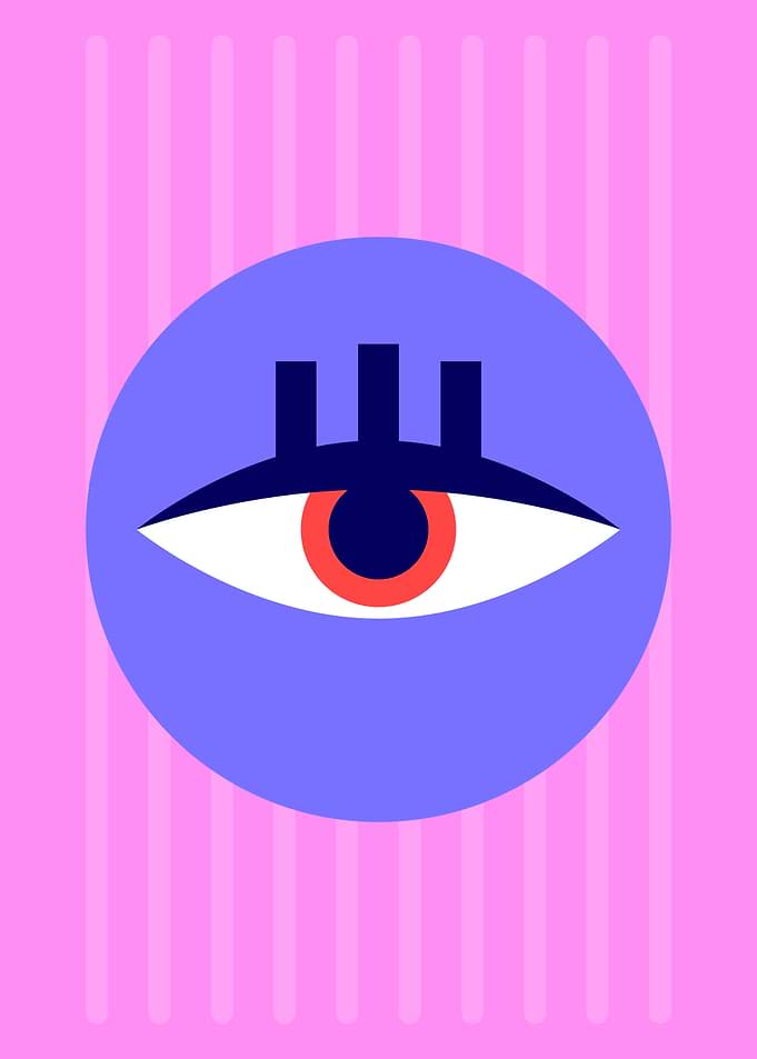 Abstract Eye