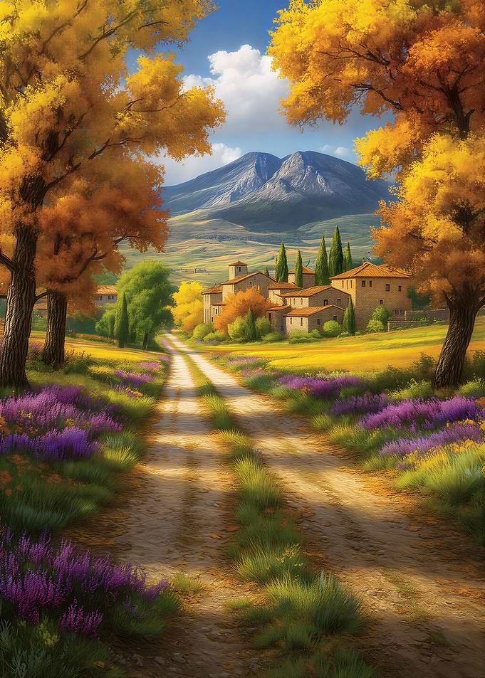A Dream of the Luberon Plains