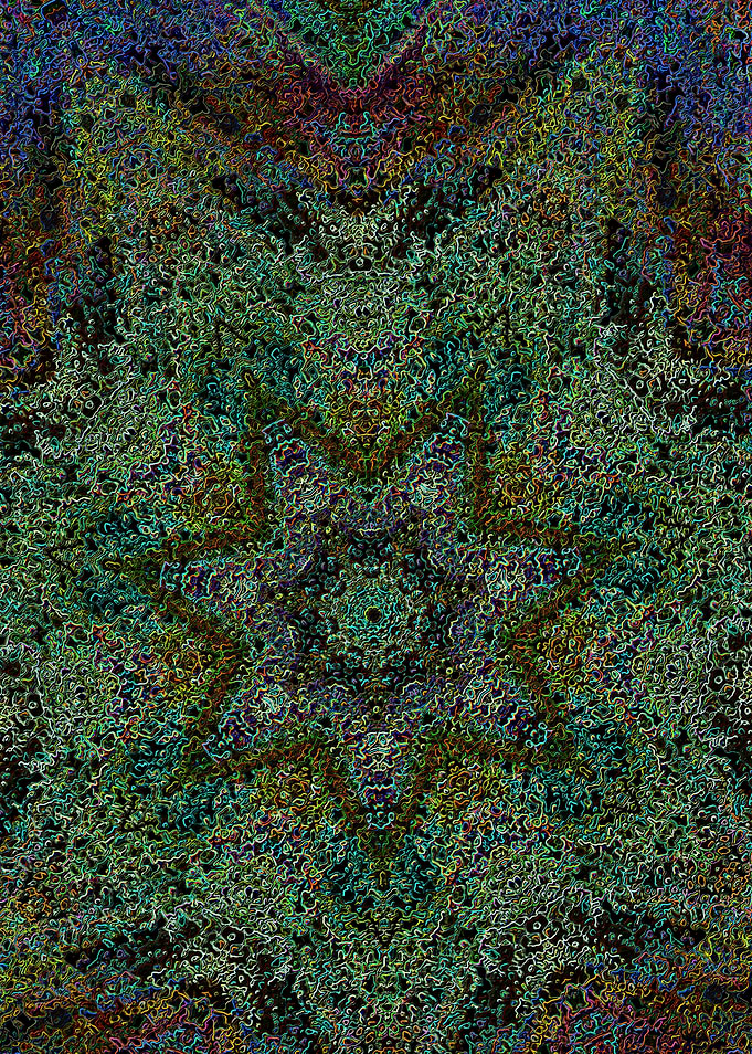 Abstract Star Pattern