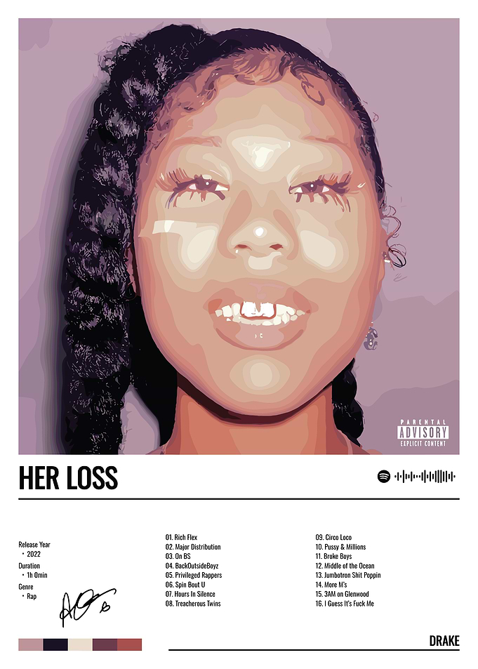 Her Loss Album Cover Art