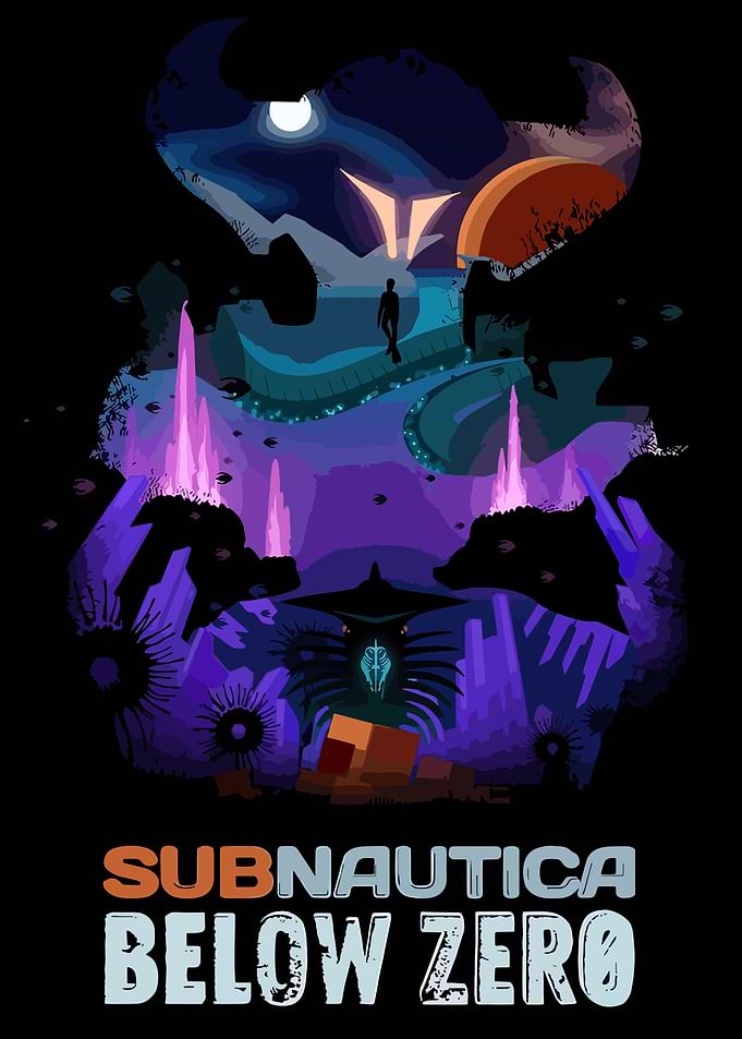 Subnautica Below Zero Game Poster
