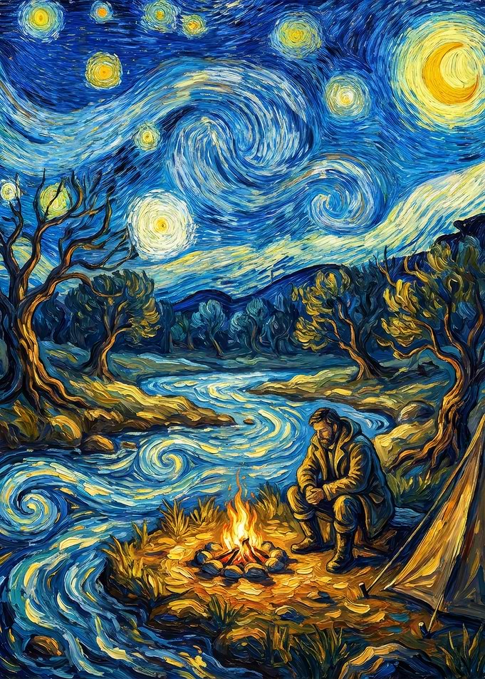 Starry Night Camping