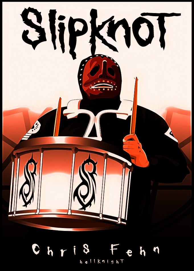 Slipknot Chris Fehn Fan Art