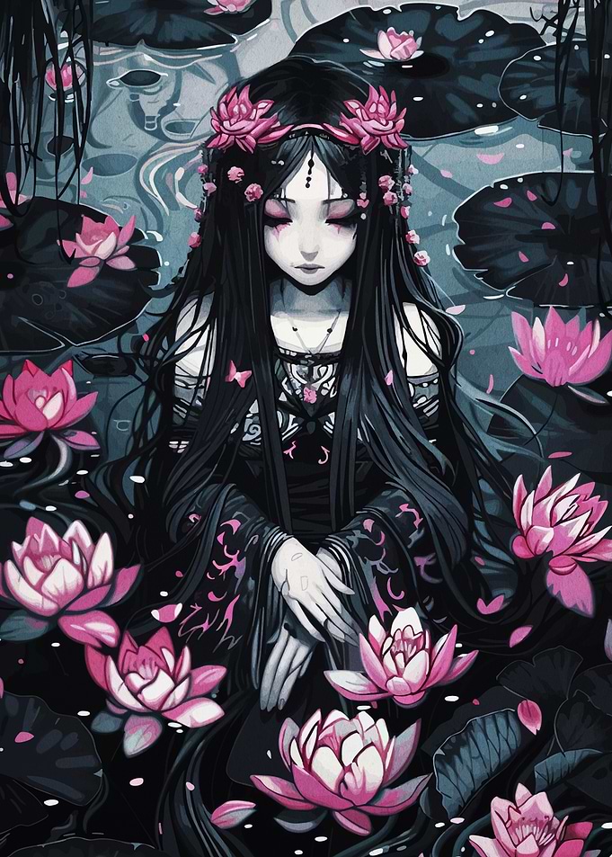 Lotus Maiden in Dark Waters