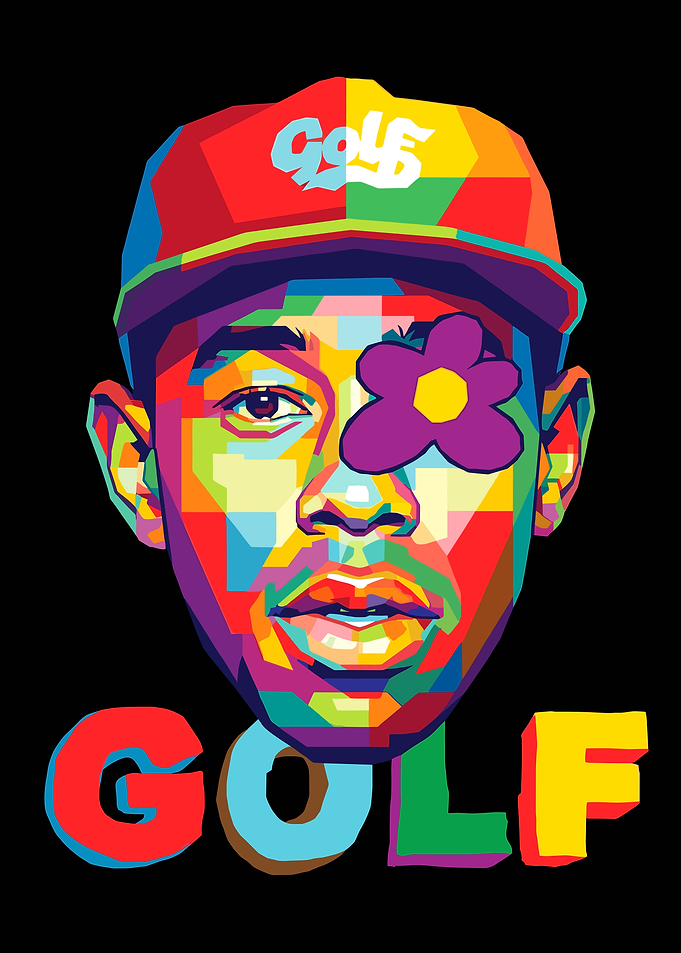 Tyler, the Creator Pop Art Portrait
