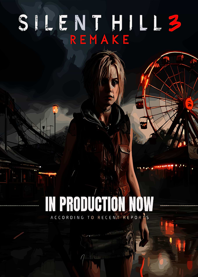 Silent Hill 3 Remake: Heather in Amusement Park