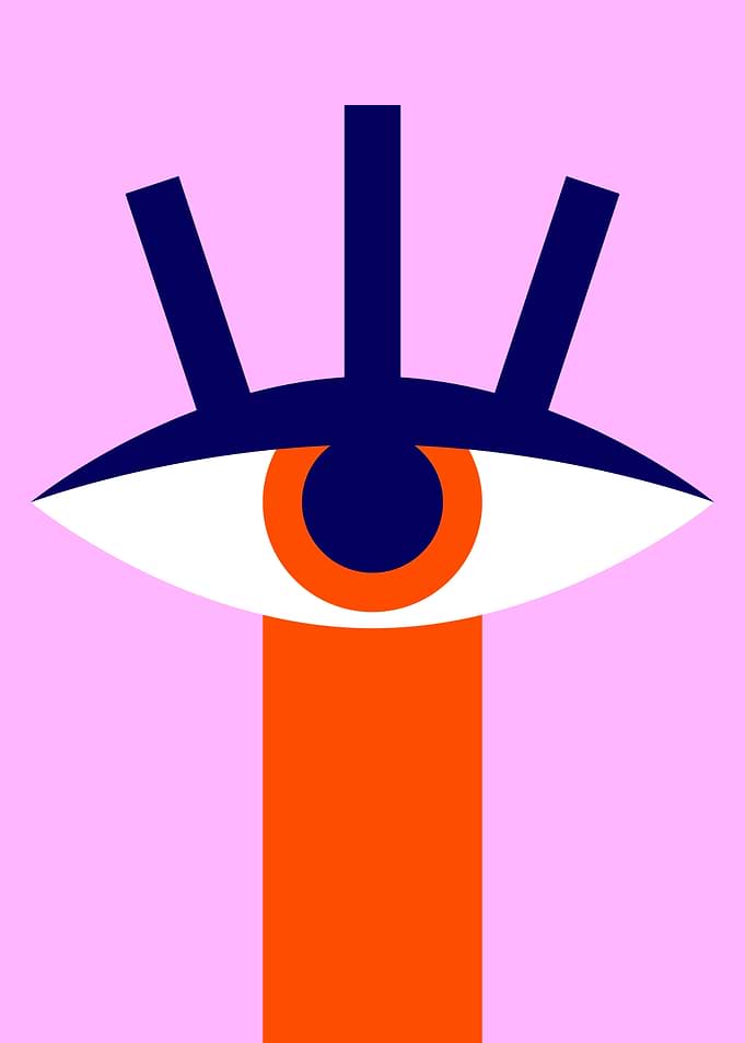 Abstract Eye Graphic