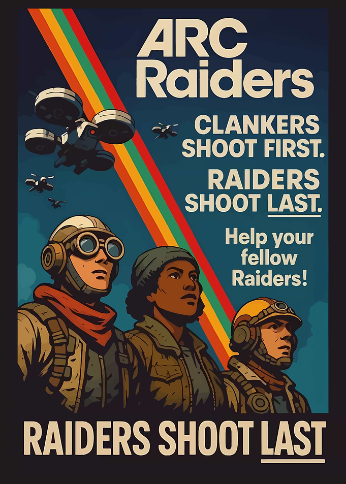 Arc Raiders Propaganda Poster