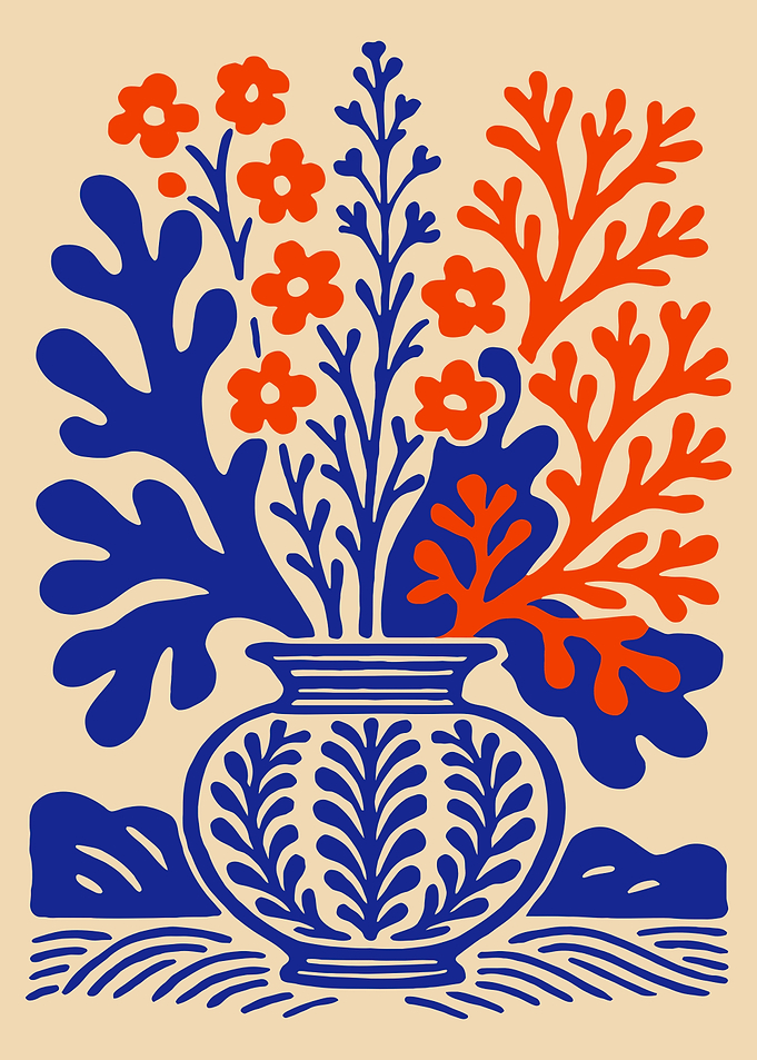 Floral Still Life with Vase